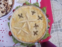 Torta de bacalhau
